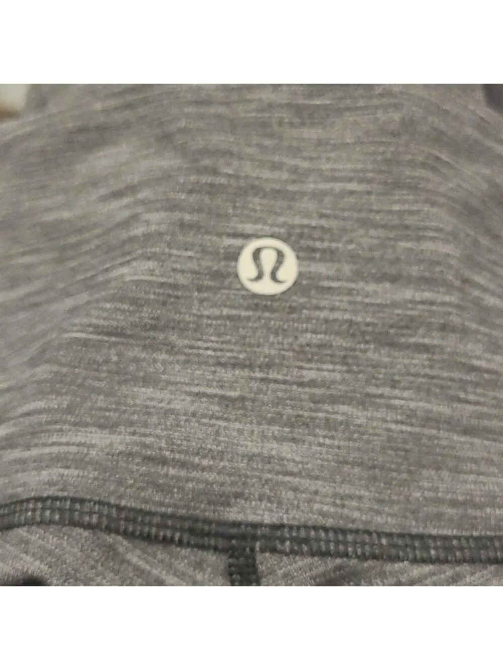 Lululemon Wunder Under Pant (Hi-Rise)Heathered Black EEUC